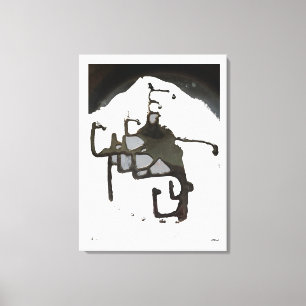 Ruimteblob bij het Ballet Canvas Afdruk