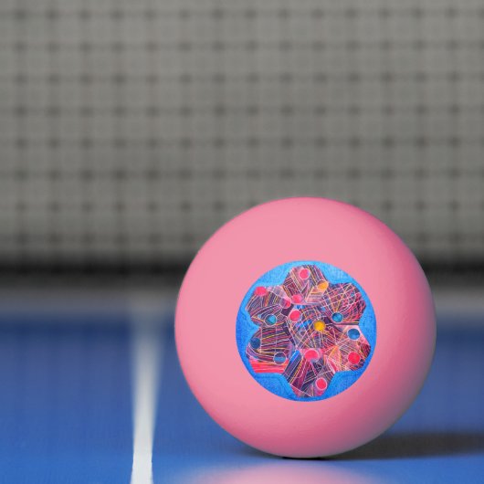 ruimtebloem pingpongbal (Net)