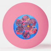ruimtebloem pingpongbal (Voorkant)