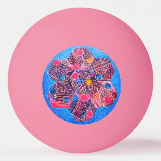 ruimtebloem pingpongbal (Achterkant)