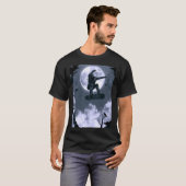 Ruimteboarden T-shirt (Voorkant volledig)
