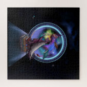 Ruimteboek Dragon Legpuzzel (Horizontaal)