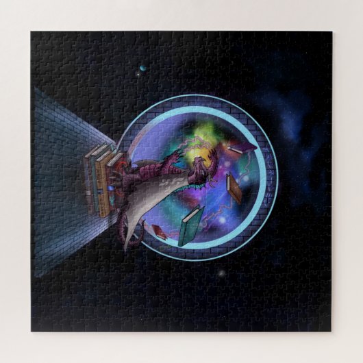 Ruimteboek Dragon Legpuzzel (Horizontaal)