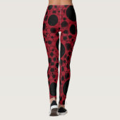 Ruimtebundels - Bourgogne Leggings (Achterkant)