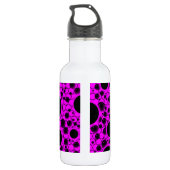 Ruimtebundelspillen - Roze Waterfles (Achterkant)