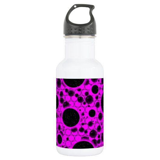 Ruimtebundelspillen - Roze Waterfles (Voorkant)