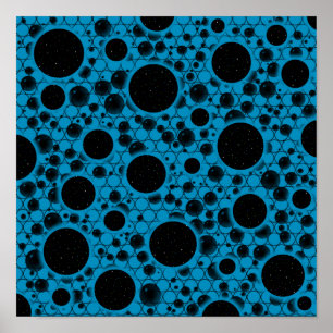 Ruimtebundelspillen - Sky Blue Poster
