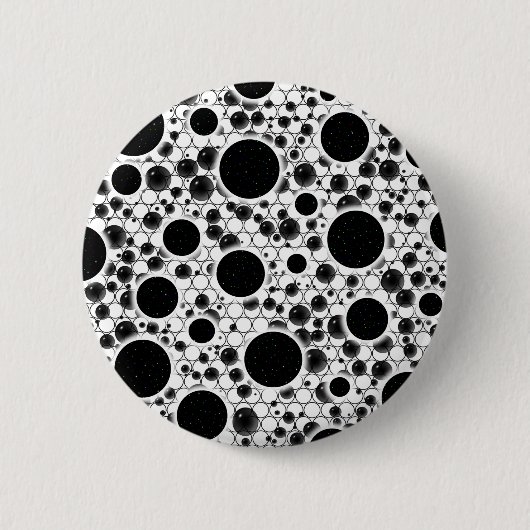 Ruimtebundelspillen - wit ronde button 5,7 cm (Voorkant)