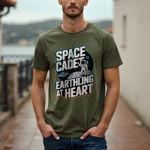 Ruimtecadet, Earthling at Heart: kosmische astrona T-shirt