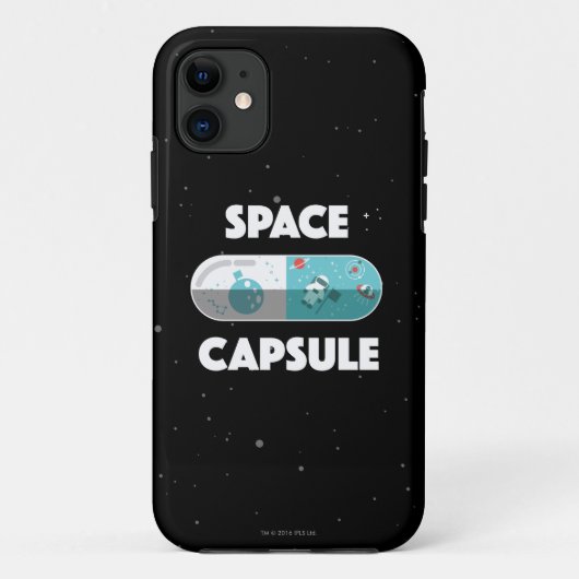 Ruimtecapsule Case-Mate iPhone Case (Achterkant)
