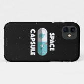 Ruimtecapsule Case-Mate iPhone Case (Achterkant (horizontaal))