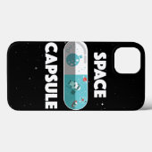 Ruimtecapsule Case-Mate iPhone Case (Achterkant (horizontaal))