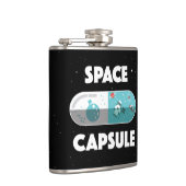 Ruimtecapsule Heupfles (Rechts)