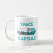 Ruimtecapsule Koffiemok (Links)