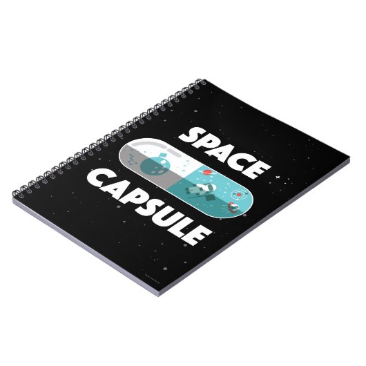 Ruimtecapsule Notitieboek (Linkerzijde)