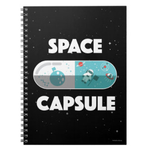 Ruimtecapsule Notitieboek