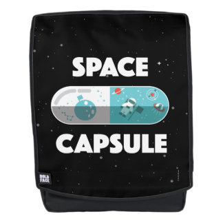 Ruimtecapsule Rugtassen