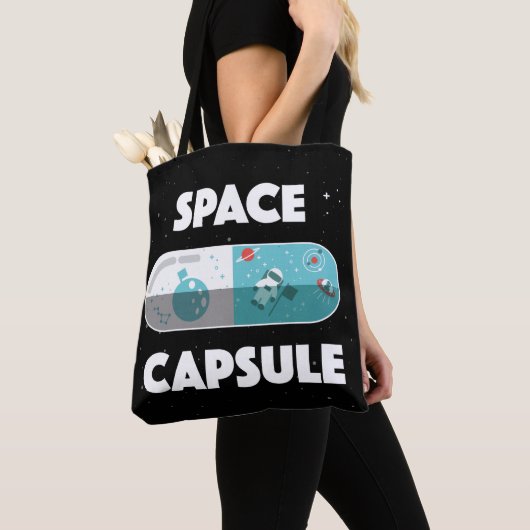 Ruimtecapsule Tote Bag (Dichtbij)