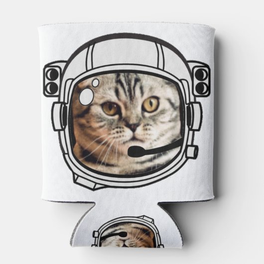 Ruimtecat Blikjeskoeler (Achterkant)