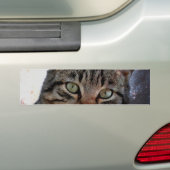 Ruimtecat Bumpersticker (Op auto)