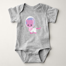Ruimtecat, Cute Cat, Cosmonaut, Astronaut, Ruimtev Romper