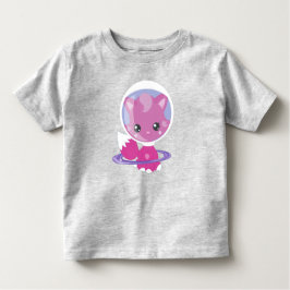 Ruimtecat, Cute Cat, Space, Cosmonaut, Astronaut Kinder Shirts