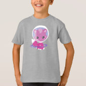 Ruimtecat, Cute Cat, Space, Cosmonaut, Astronaut T-shirt (Voorkant)
