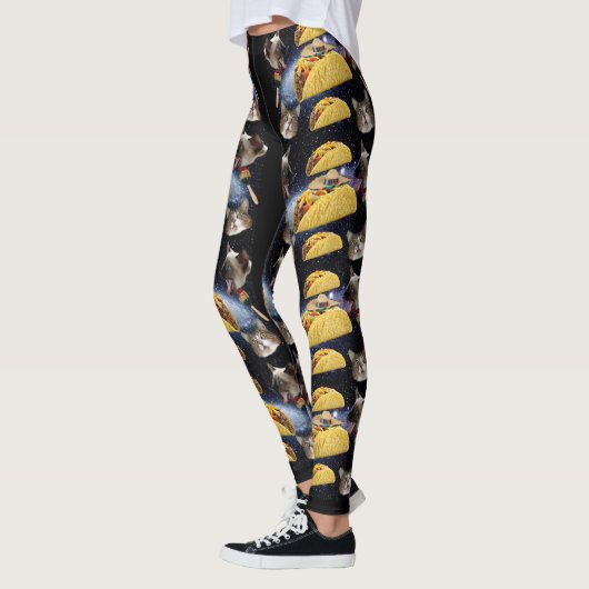 Ruimtecat en taco's leggings (Links)