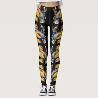 Ruimtecat en taco's leggings