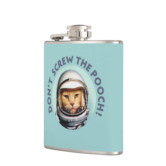 Ruimtecat Heupfles (Links)