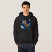 Ruimtecat Hoodie (Voorkant volledig)