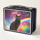 Ruimtecat Metal Lunch Box (Achterkant)