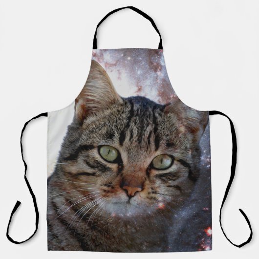 Ruimtecat Schort (Voorkant)