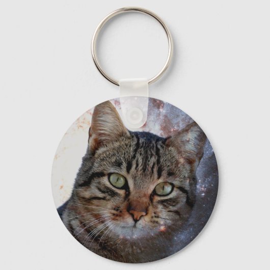 Ruimtecat Sleutelhanger (Voorkant)