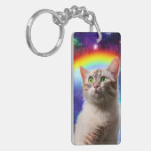 Ruimtecat Sleutelhanger (Voorkant Links)