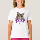 Ruimtecat T-shirt (Voorkant)