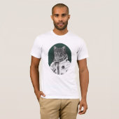 Ruimtecat T-shirt (Voorkant volledig)
