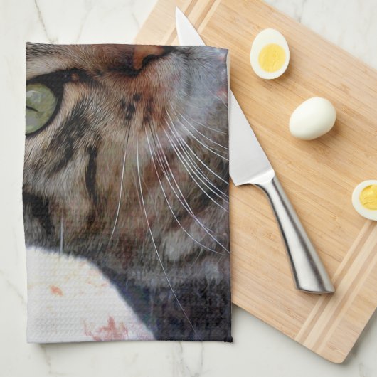 Ruimtecat Theedoek (Quarter Fold)