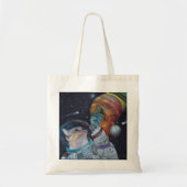 Ruimtecat Tote Bag (Voorkant)