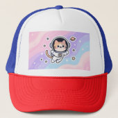 Ruimtecat Trucker Pet (Voorkant)