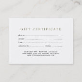  ruimtecertificaat kortingskaartje (Achterkant)