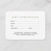  ruimtecertificaat kortingskaartje (Achterkant)