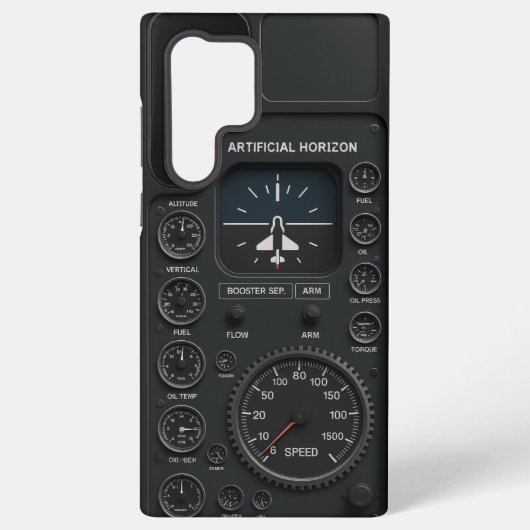 Ruimtecommandant Samsung Galaxy Hoesje (Achterkant)