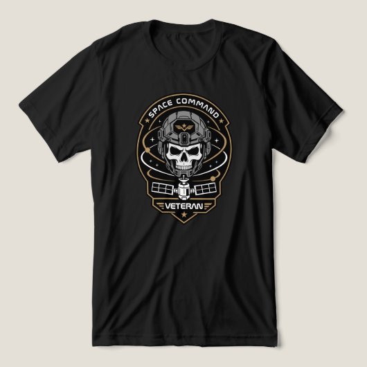 Ruimtecommando Tri-Blend Shirt (Design voorkant)