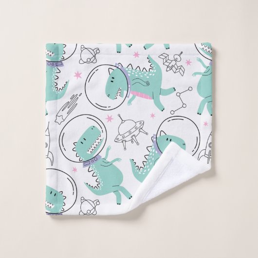Ruimtedinosaurussen, Schattigee dinosaurussen, rui Bad Handdoek (Wasdoekje)
