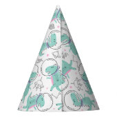 Ruimtedinosaurussen, Schattigee dinosaurussen, rui Feesthoedjes (Achterkant)