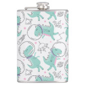 Ruimtedinosaurussen, Schattigee dinosaurussen, rui Heupfles (Voorkant)