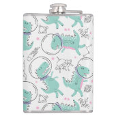 Ruimtedinosaurussen, Schattigee dinosaurussen, rui Heupfles (Achterkant)