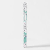 Ruimtedinosaurussen, Schattigee dinosaurussen, rui iPhone Hoesje (Linkerkant)