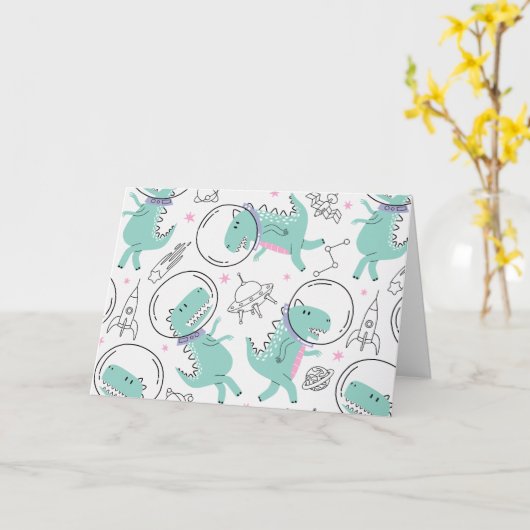 Ruimtedinosaurussen, Schattigee dinosaurussen, rui Kaart (Gele Bloem)